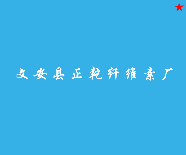 Wen'an County Zhenggan cellulose plant